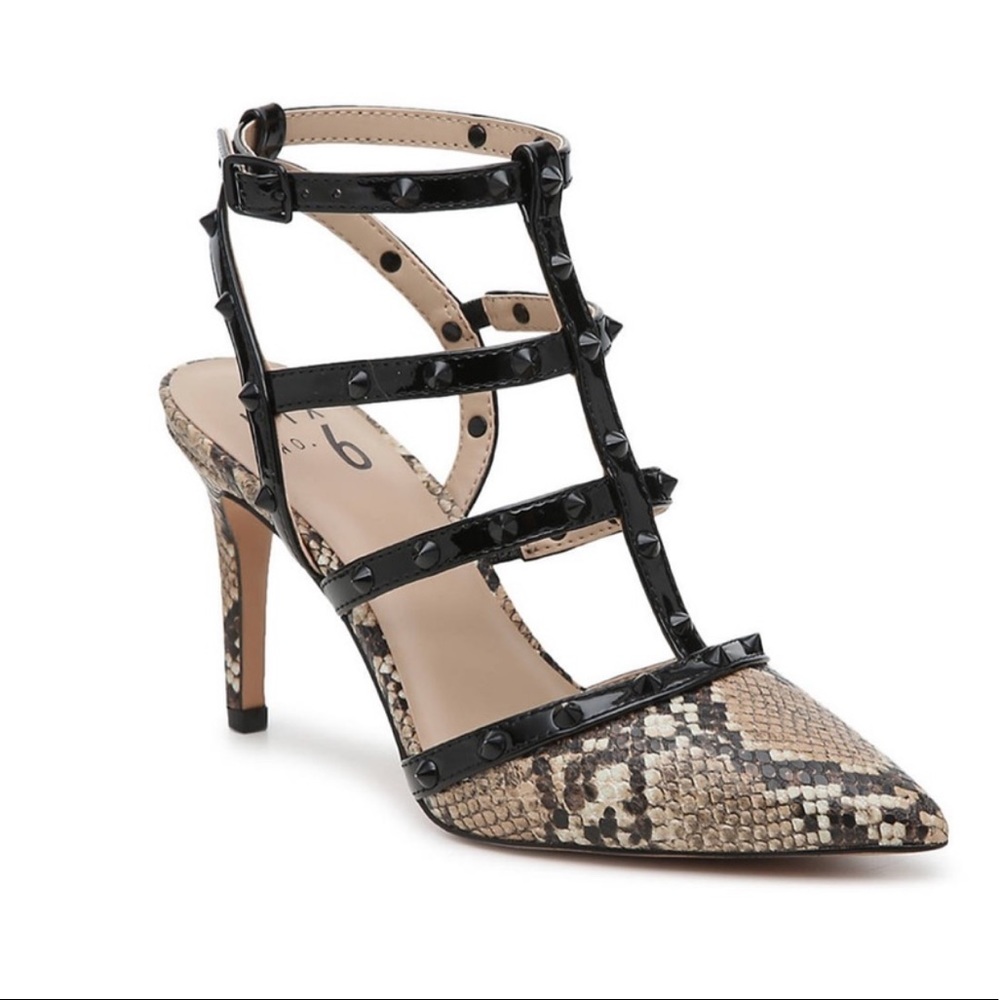 Mix No. 6 Liraven Pumps Snake Print Size 10